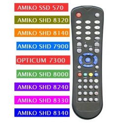 Dálkový ovládač AMIKO HD univerzální