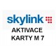 Skylink - AKTIVACE karty M7