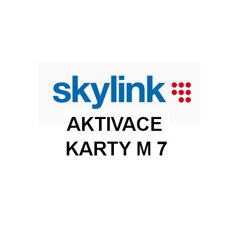 Skylink - AKTIVACE karty M7