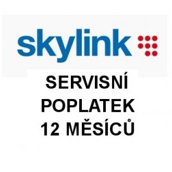 Skylink - SERVISNÍ POPLATEK - 12 měsíců