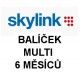 SKYLINK - balíček MULTI 6 měsíců