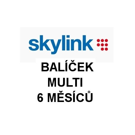 SKYLINK - balíček MULTI 6 měsíců